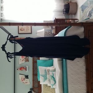 Vince Camuto split leg dress in navy XL